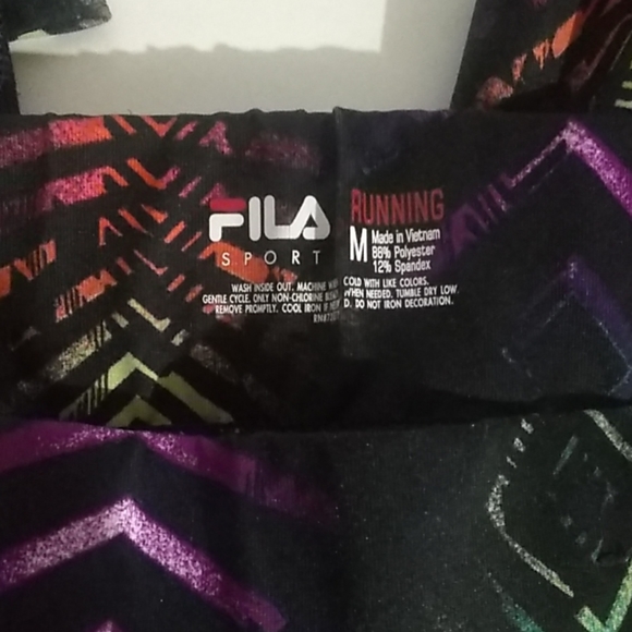 Fila Sport Running Leggings Size M - Picture 6 of 6